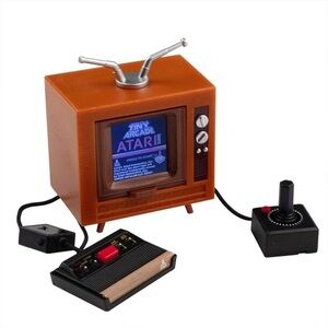 NIB. Atari 2600 Tiny Arcade Desk-Top Console Game